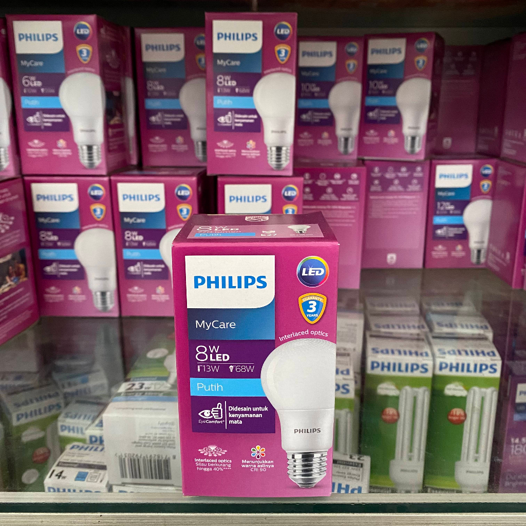 LAMPU PHILIPS LED 8 WATT