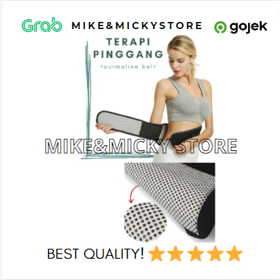 SABUK MAGNETIK - TERAPI PINGGANG TOURMALINE BELT