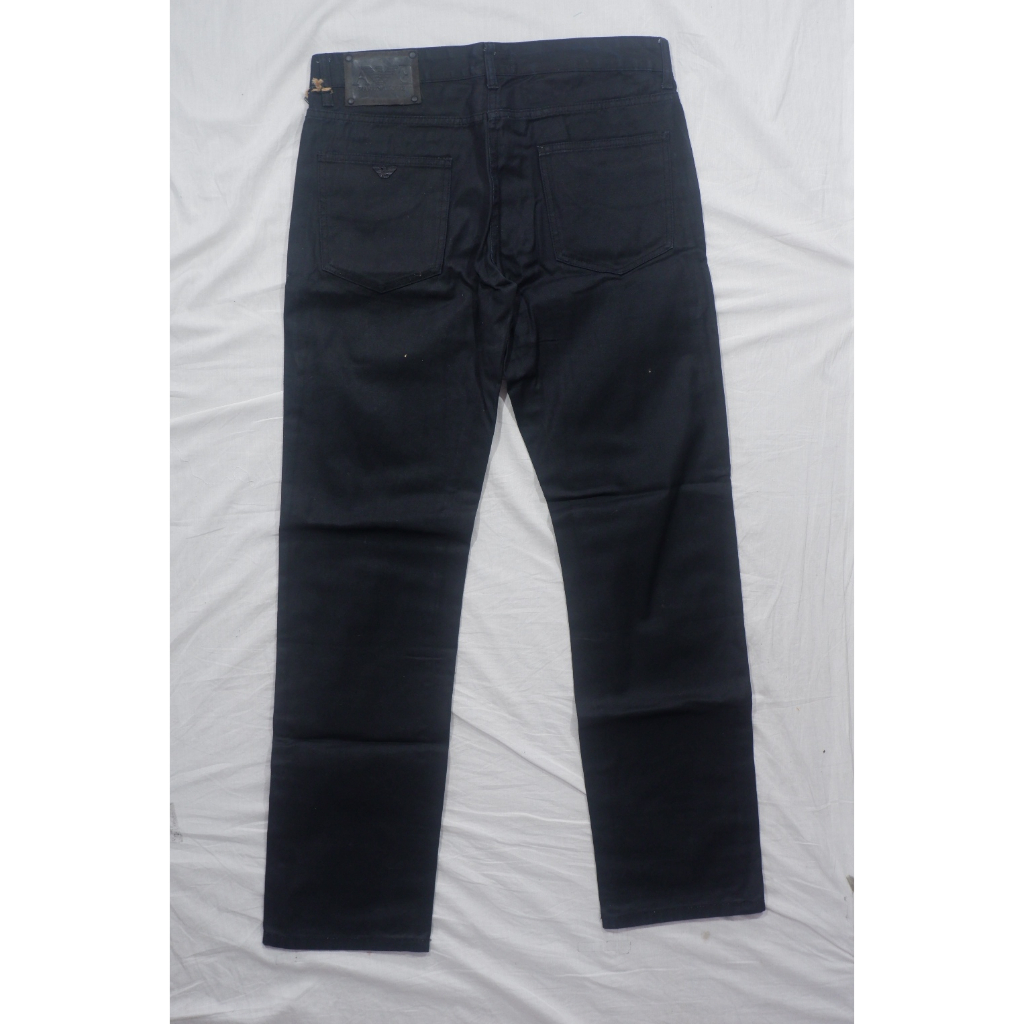 Celana Jeans Panjang Pria EmporioArmaniBlack Size 33