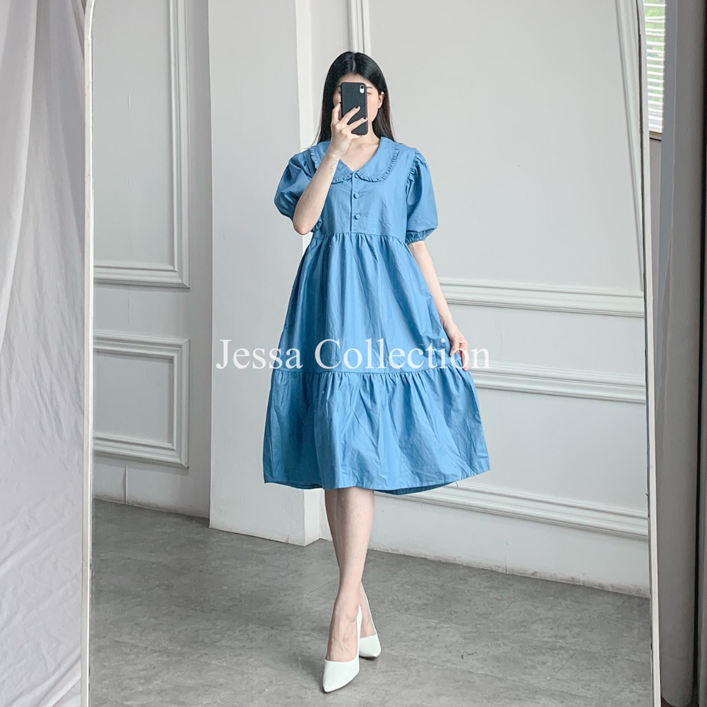 Premium Navis Collar Dress TH 288 COTTON