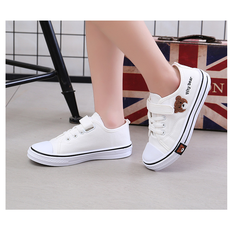 1001 IMPORT Sepatu Sneakers Anak Unisex BEARLY LOW BASIC SHOES | Sepatu Anak laki laki sepatu anak perempuan