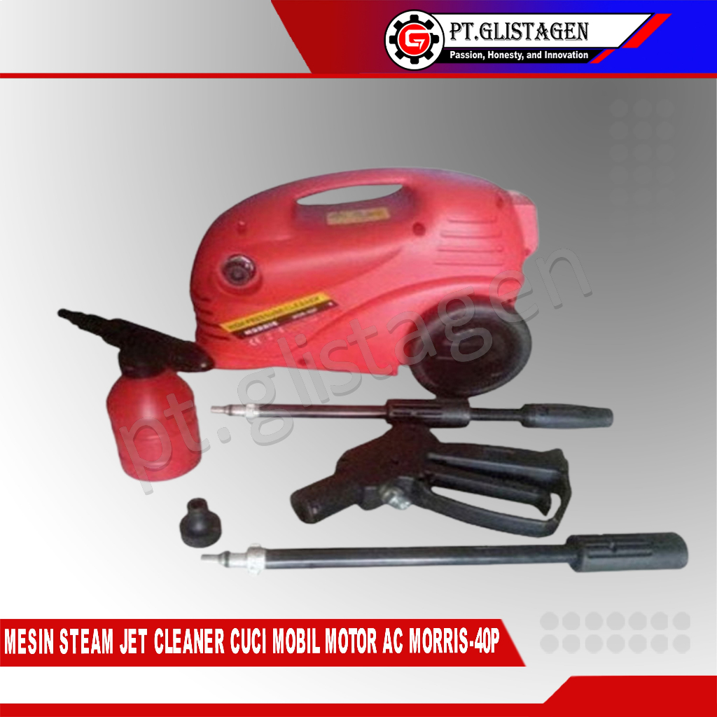 MORRIS MOR-40P Mesin Jet Cleaner Steam Cuci Mobil Motor AC MORRIS-40P
