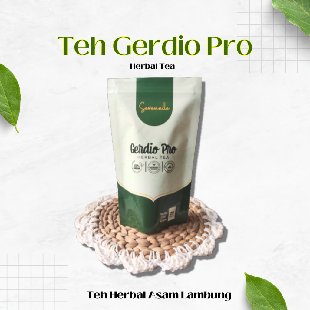 

Gerdio PRO -100% Original Teh Untuk Asam Lambung Herbal Alami