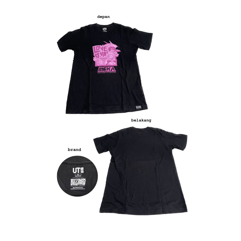 preloved kaos uniqlo