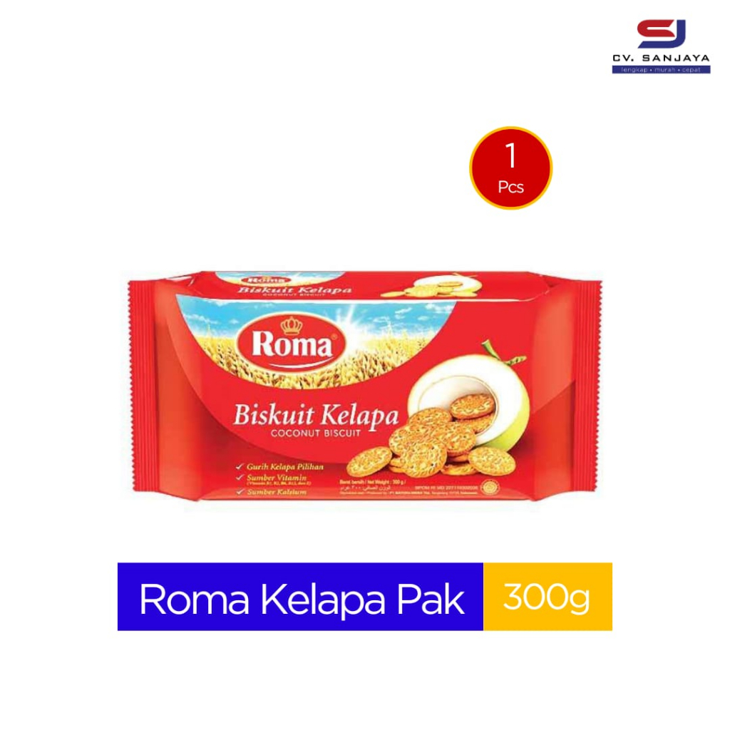 

Roma Kelapa Pak 300g