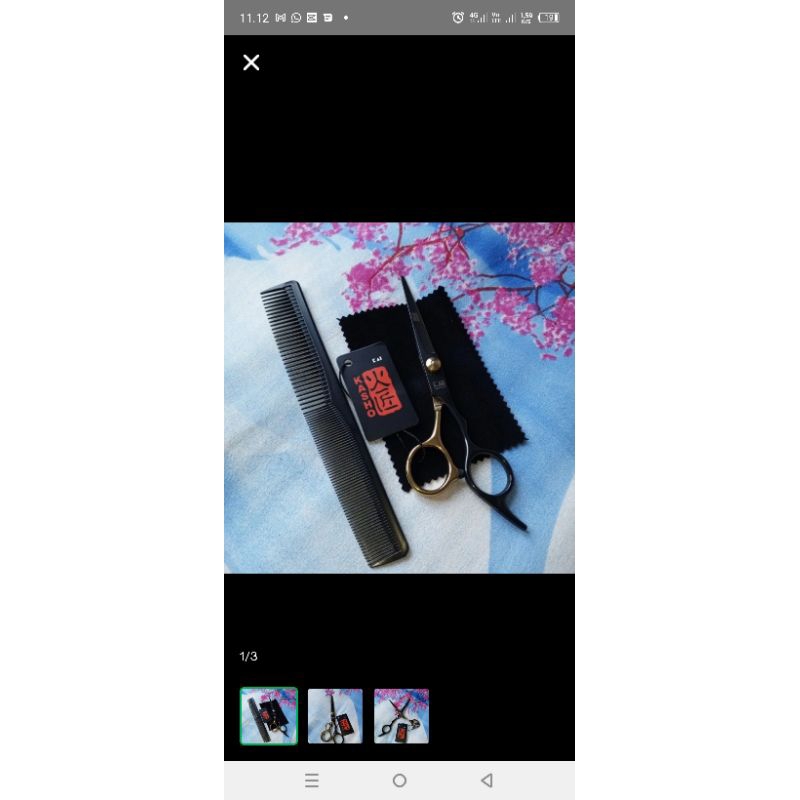 

gunting kasho jepang original