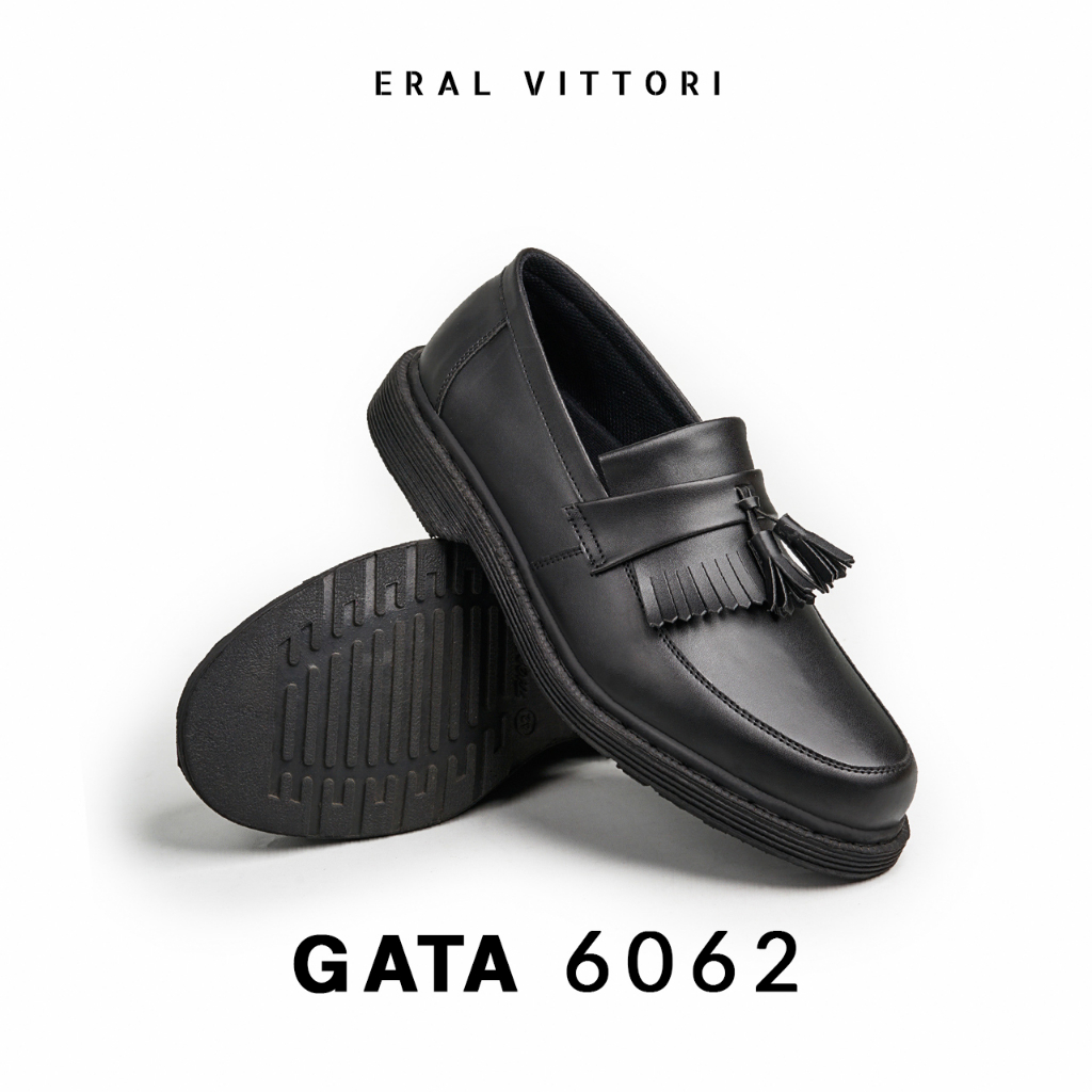 Eral Vittori - Gata 6062 Sepatu Pria Model Docmart Loafers