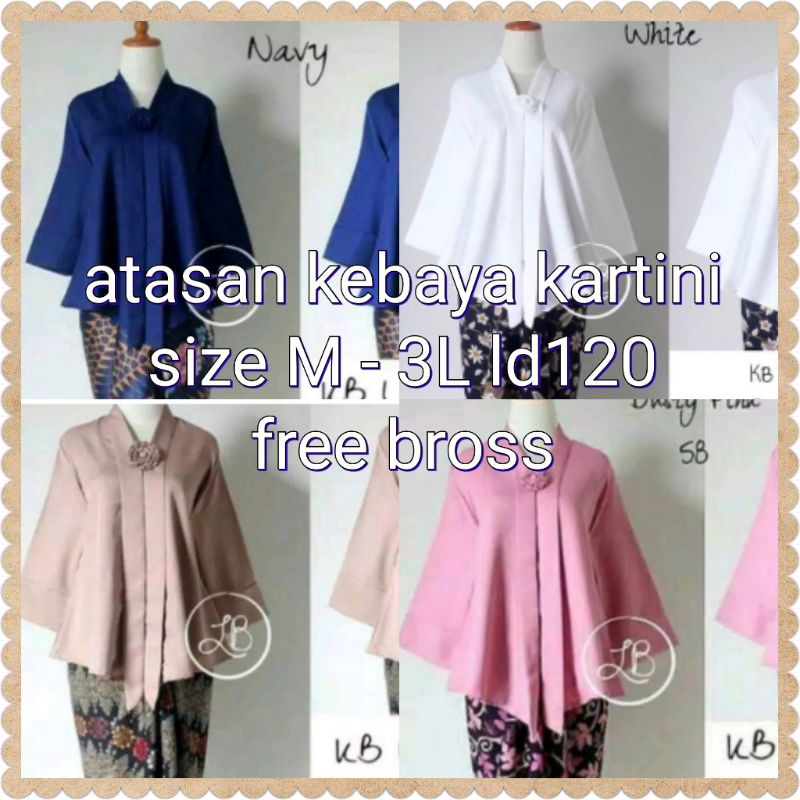 PART2-ATASAN KEBAYA KARTINI FLOY ENCIM BUSUI ENCIM JUMBO SERAGAMAN WISUDA BRIDESMAIDS SAGE PAGER AYU TARO gold marun putih navy hitam