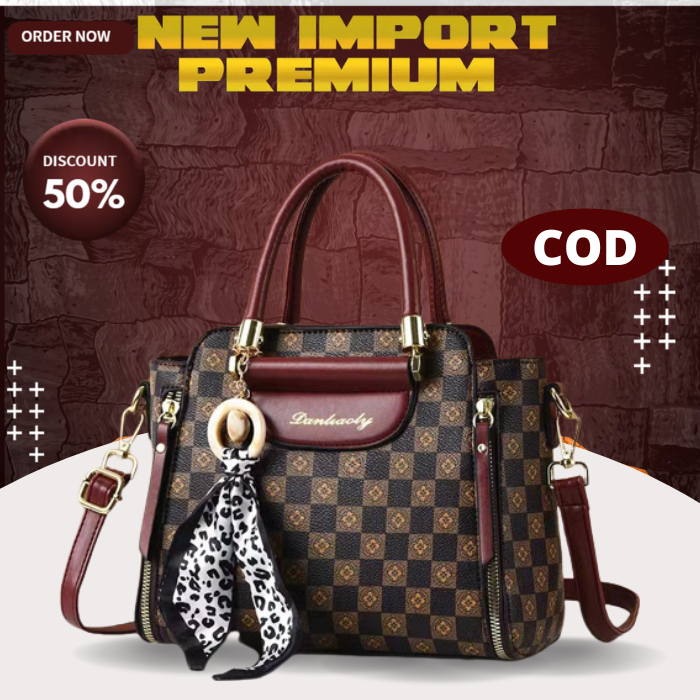 FL010067 tas pesta kondangan wanita import  ibu elegan cantik model terbaru 2023