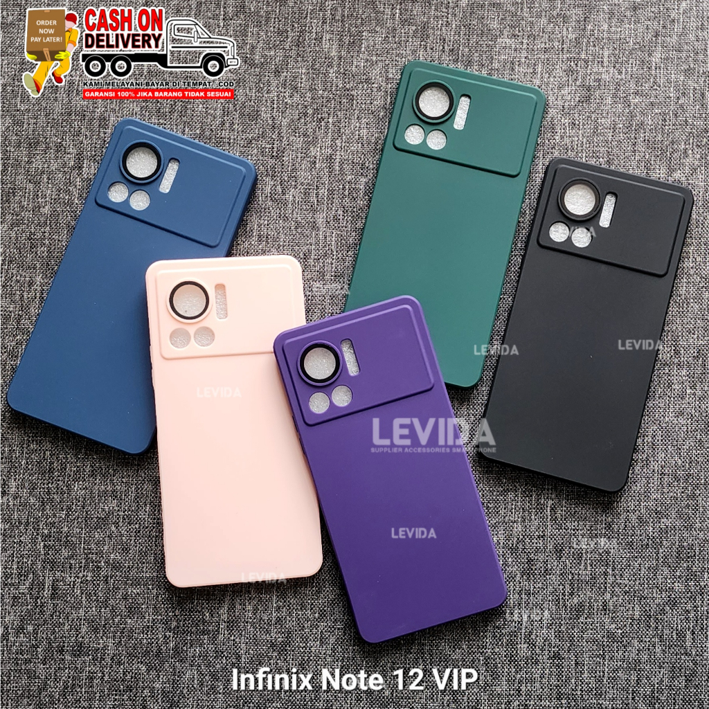 Infinix Note 12 Vip Infinix Note 12i 2022 Softcase Macaron Lens Protect Kamera Square Case Infinix N