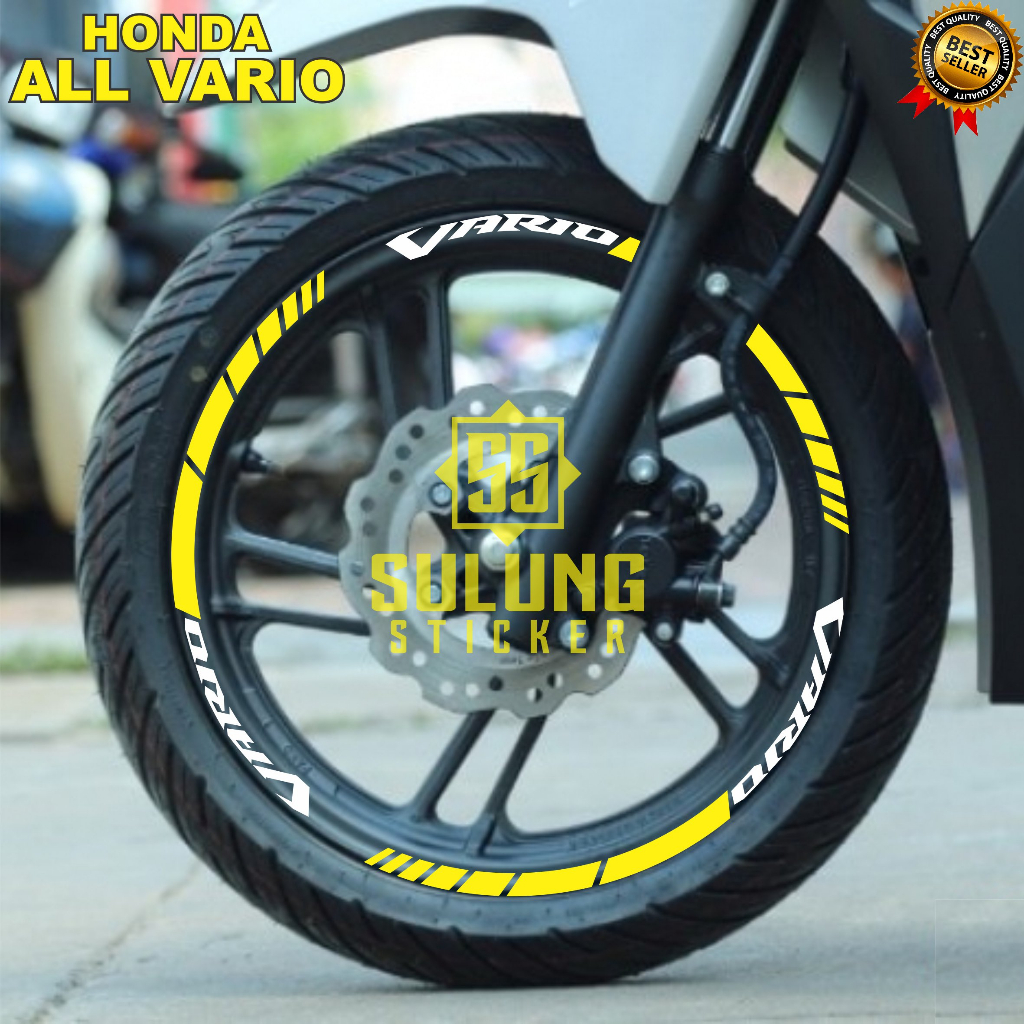 Stiker Lis Velg All Motor Honda Vario Cutting Sticker Termurah Variasi Asesoris Terbaru