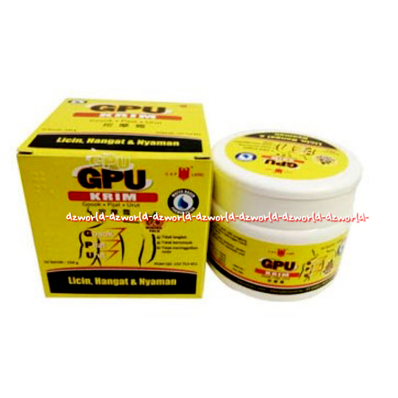 GPU Cream Rub Massage Knead 150gr Krim Pegal Linu Nyeri Sendi Pijat Badan Eagle Brand GPU Krim Urut Badan nyeri Sendi Dan Badan