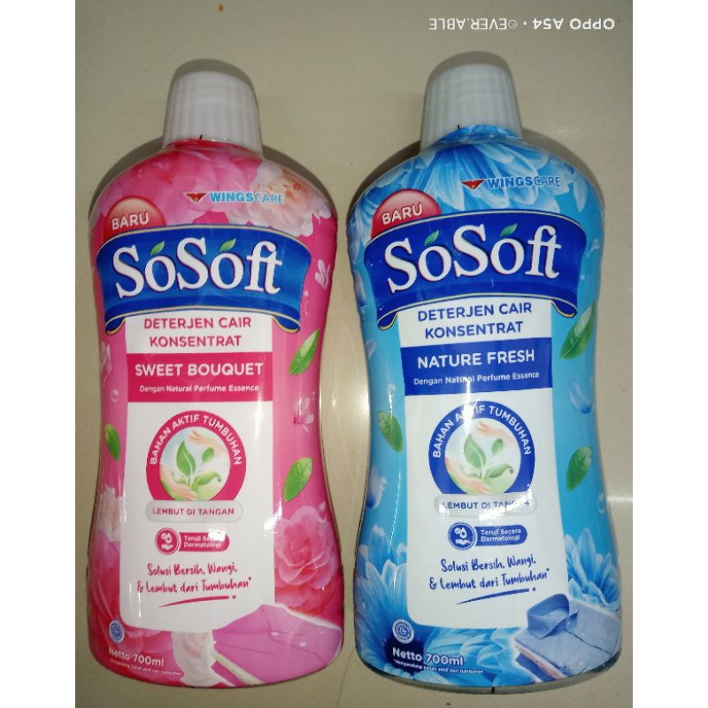 SOSOFT DETERJEN CAIR 700 ML