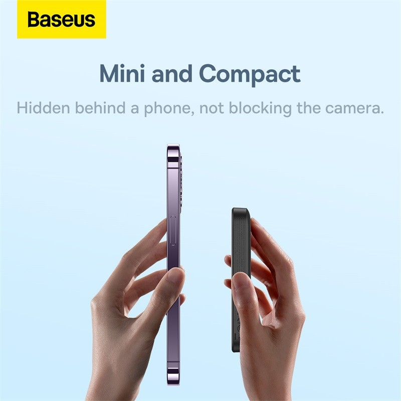 BASEUS Power Bank 10000MAh Wireless Magnetic iPhone Fast Charge 20W