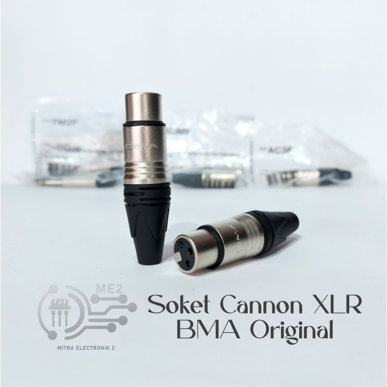 Jack Female Soket Cover Canon BMA XLR AC3f Original