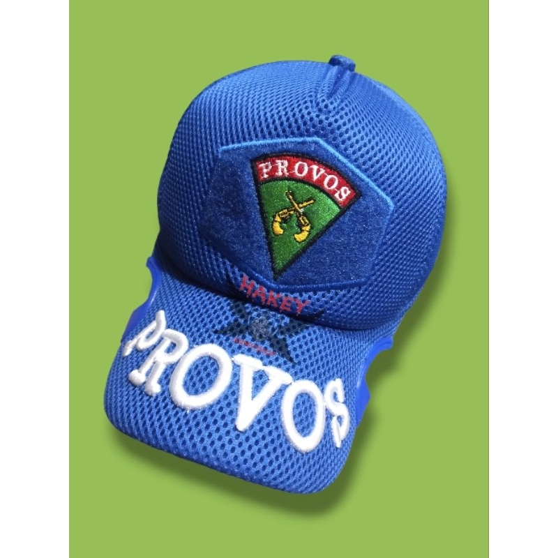 Topi Provos Coak Cowak / Topi Jaring Jala Coak Provost Tni