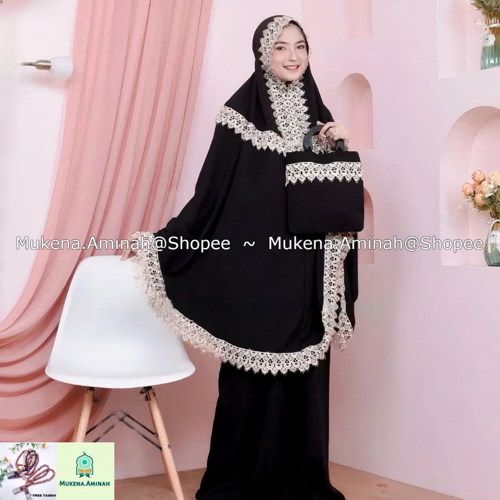 MUKENA DEWASA NAMIRA FITRIA 2in1 KATUN IMPORT PREMIUM