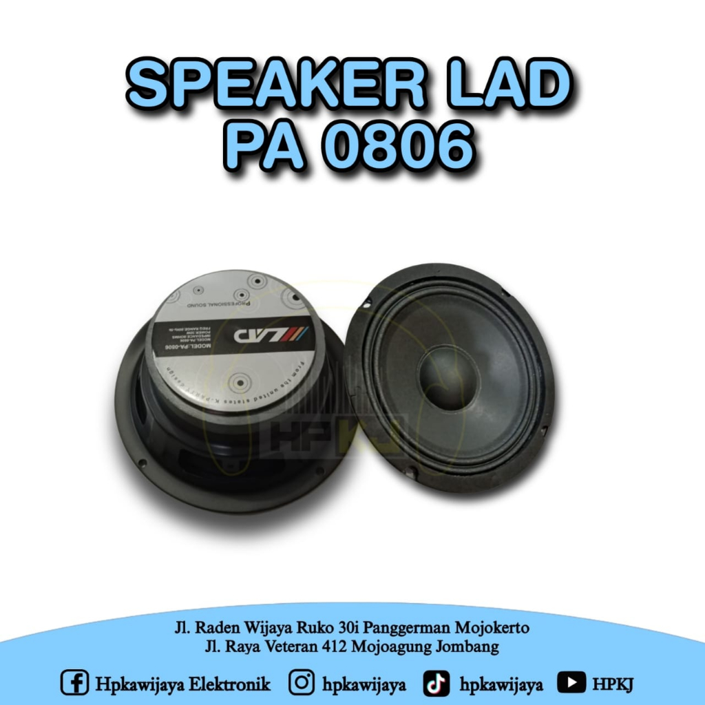 SPEAKER LAD 6 INCH 0806 Spiker Lad 0806 6inch