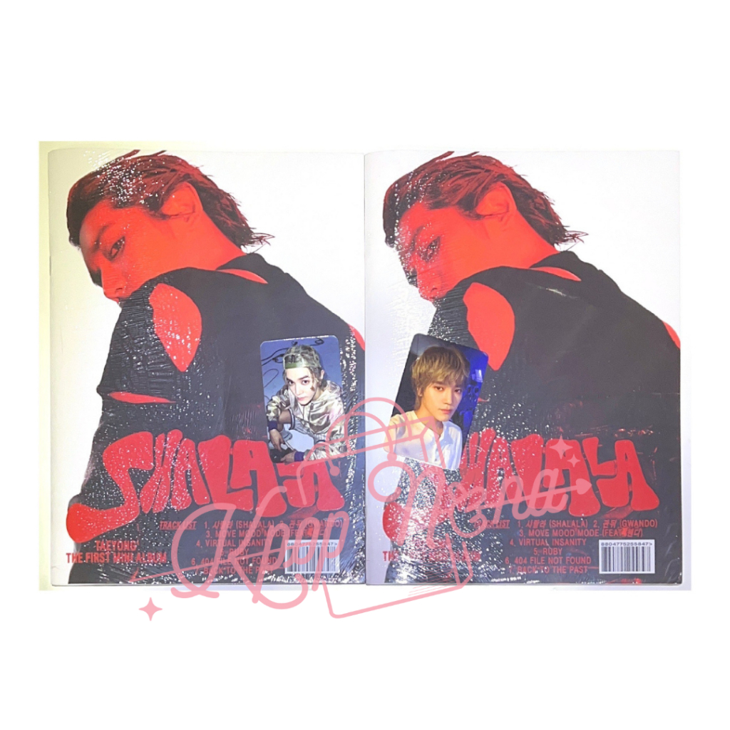 [READY INA] NCT TAEYONG SHALALA - Thorn ver SEALED + pc bene/pob Kpopmerch MURAH EX FANSIGN