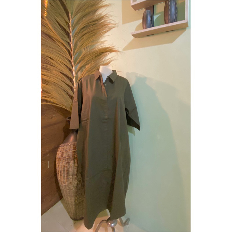 Tunik jumbo hijau army