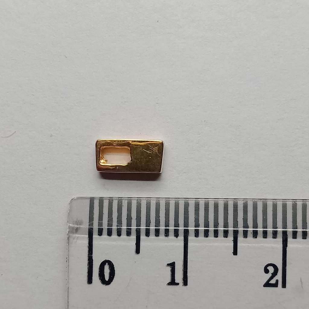 Liontin Huruf I Emas 17K - 0.35 Gr Kadar 750 - 5388