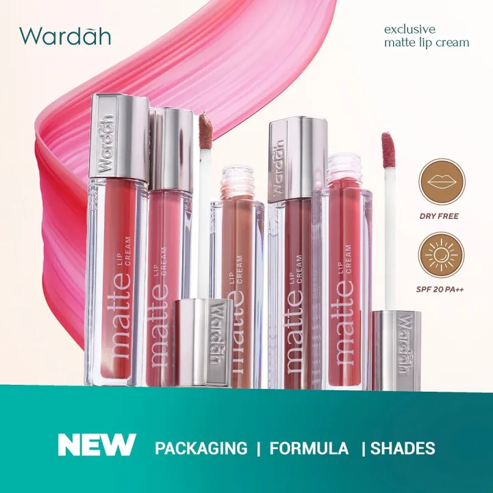 RADYSA - Wardah Exclusive Matte Lip Cream 4 Gr
