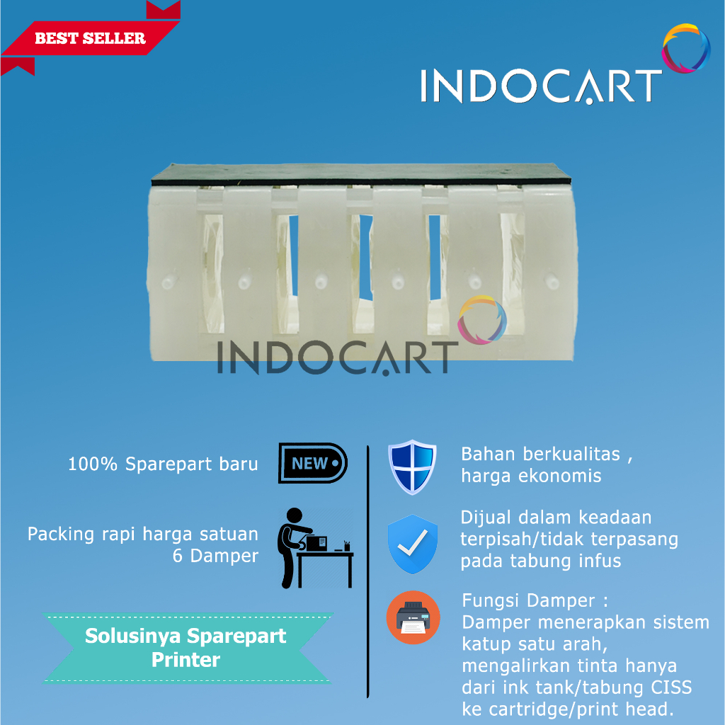 Damper-Dumper Tinta Infus Modif CISS-Inkjet Printer HP Canon Epson-6
