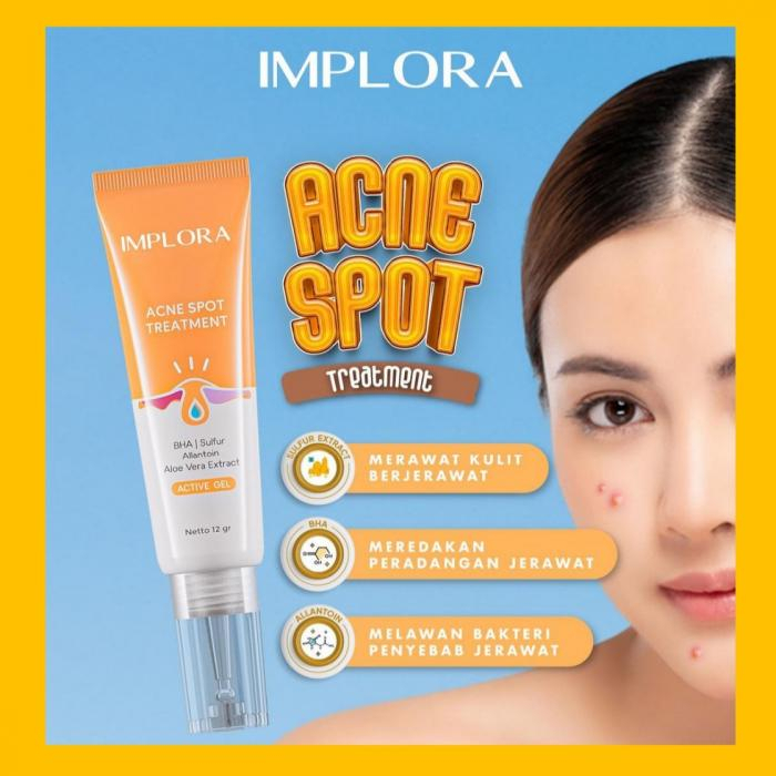 IMPLORA ACNE SPOT DRAK TREATMENT 12GR - ACTIVE GEL