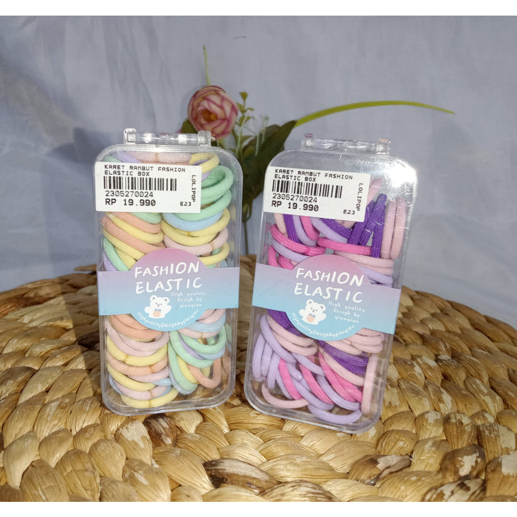 Karet Rambut Elastic box