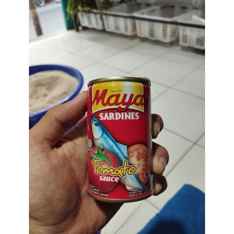 

Maya Sarden Kecil 155gr