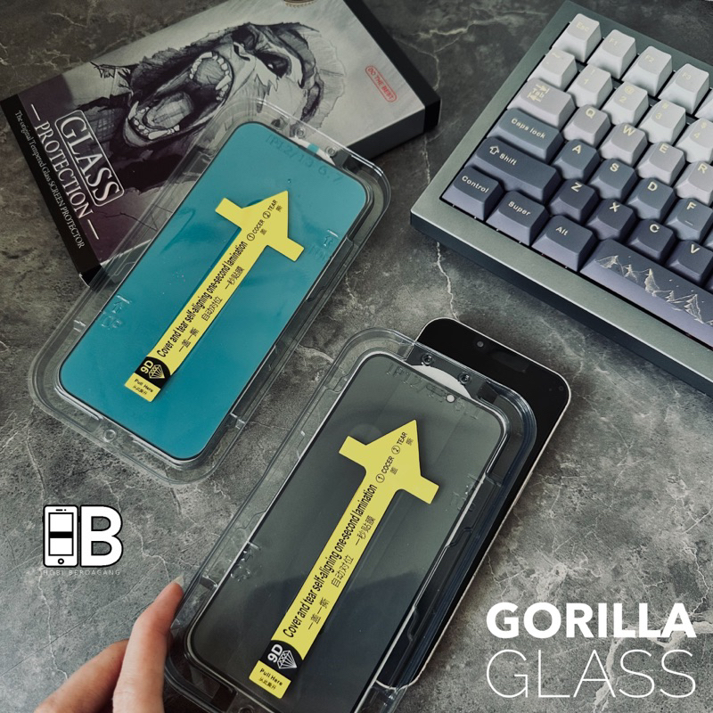 GORILLA GLASS Matte Tempered Glass Anti Gores Kaca untuk iPhone X XR XS 11 12 13 14 PRO MAX