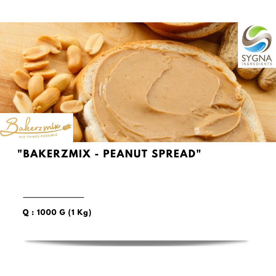 

Bakerzmix Filling Peanut Spread (Kacang) 1 Kg