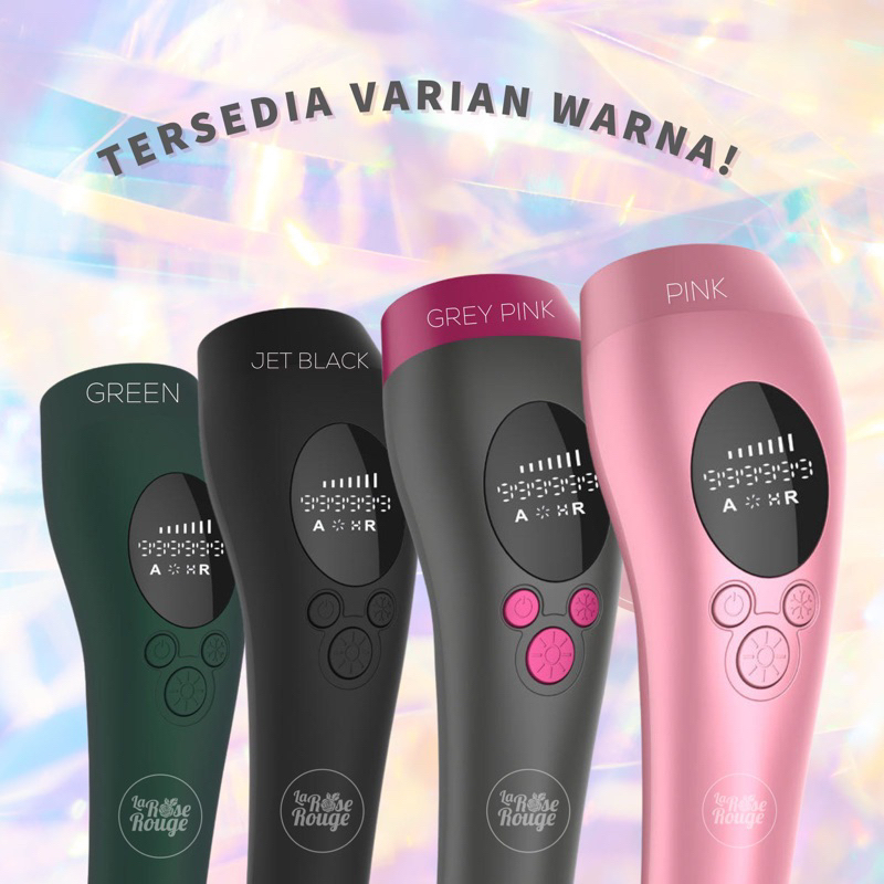 IPL PENGHILANG BULU KETIAK MISS V KAKI TANGAN PERMANEN DENGAN EFEK DINGIN ADA LCD(Pink Cold IPL)