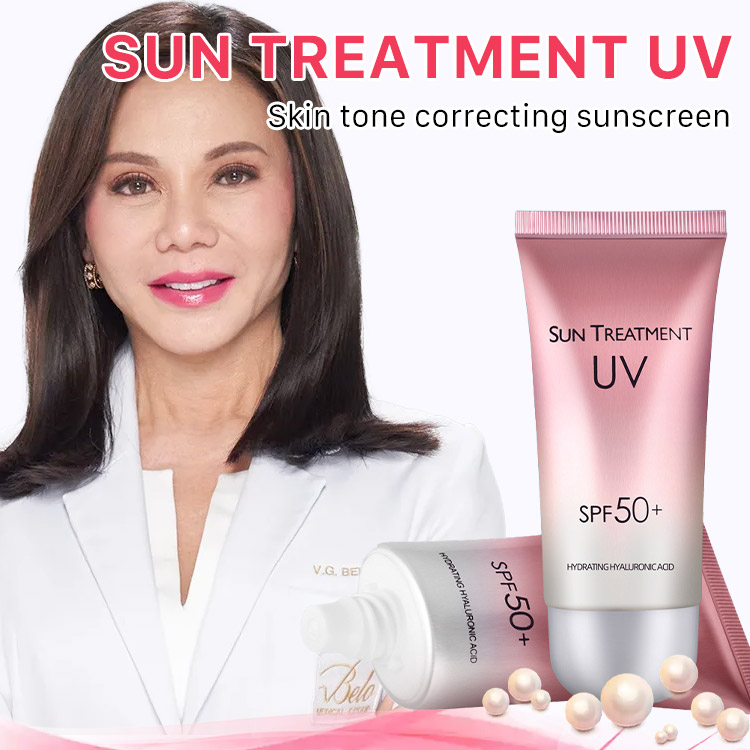 Top 1 sunscreen in Korea-Sun Treatment UV-Sun protection + whitening + moisturizing 3 in 1，SPF50+, PA+++, film