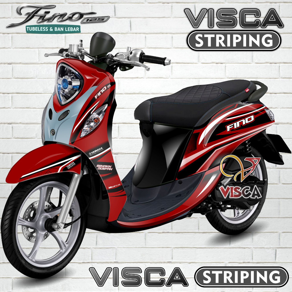 (PROMO SPECIAL) Decal Fino 125 Fullbody - Stiker Motor Fino 125 Full Body - Striping Fino 125 Full B
