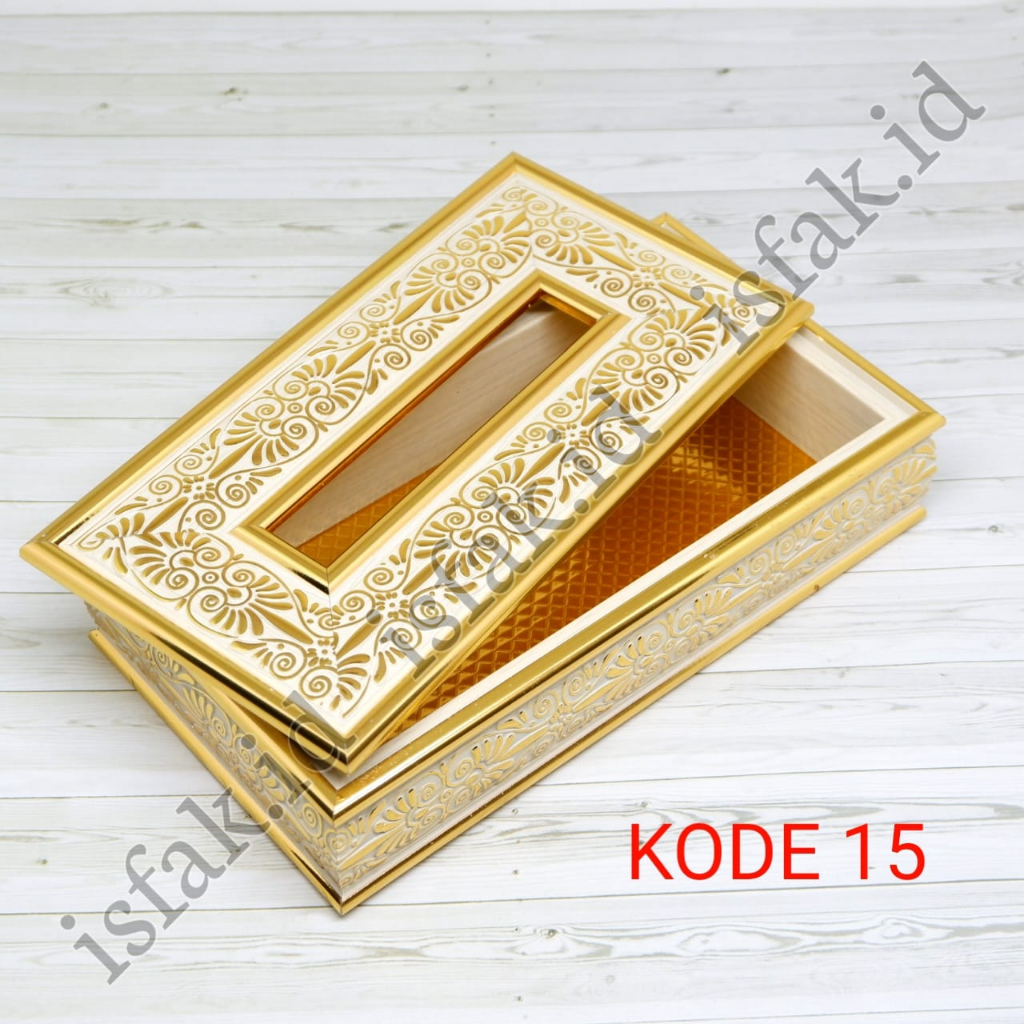 Box Tisu Mewah Tempat Tissu Elegant Wadah Tisue Minimalis Turki Eropa