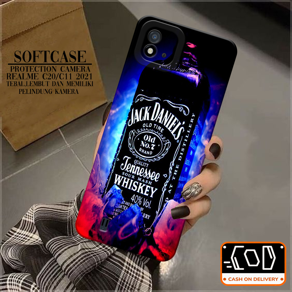 Case Hp Realme C20/C11 2021- Soft Pro Camera - Softcase Realme C20/C11 2021- Casing Realme C20/C11 2