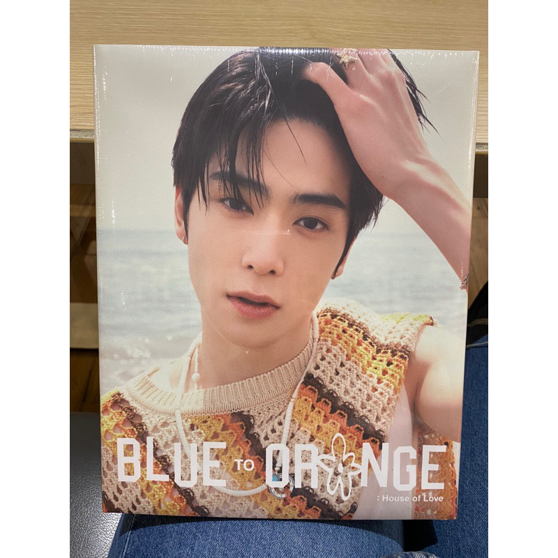 Jaehyun Blue to Orange nct 127 photobook sealed ready ina