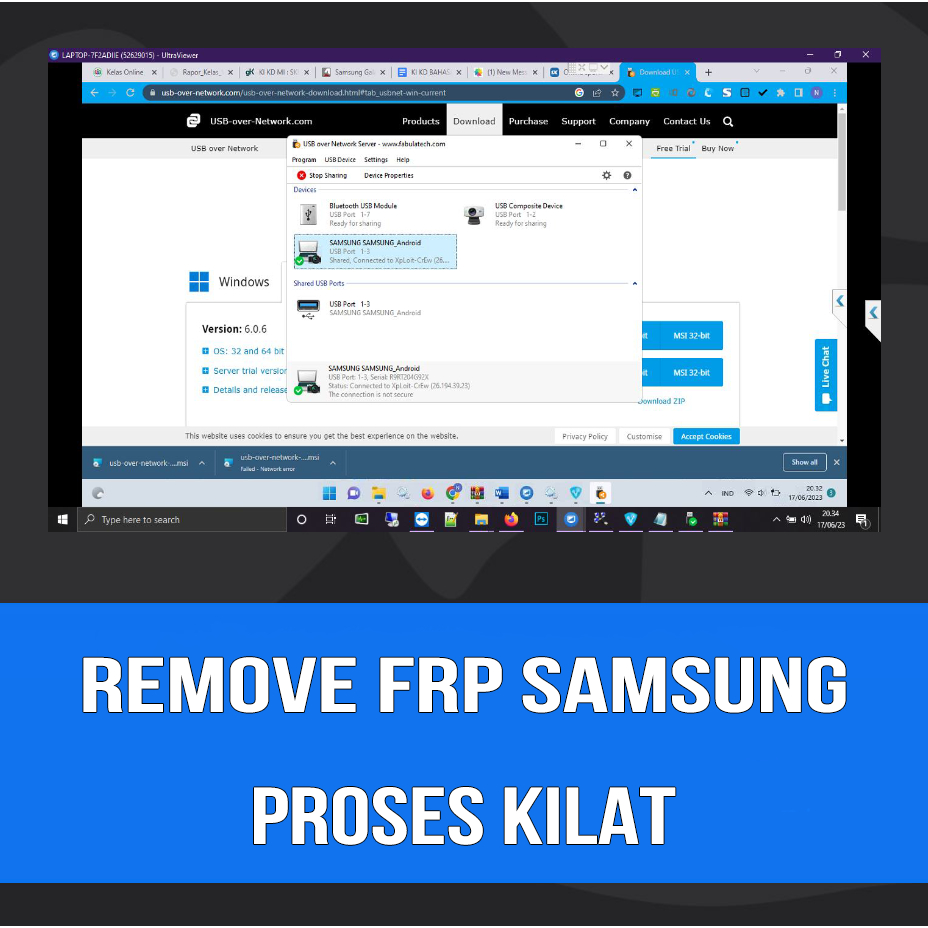 FRP Samsung Kilat - Remove FRP Cepat & Aman