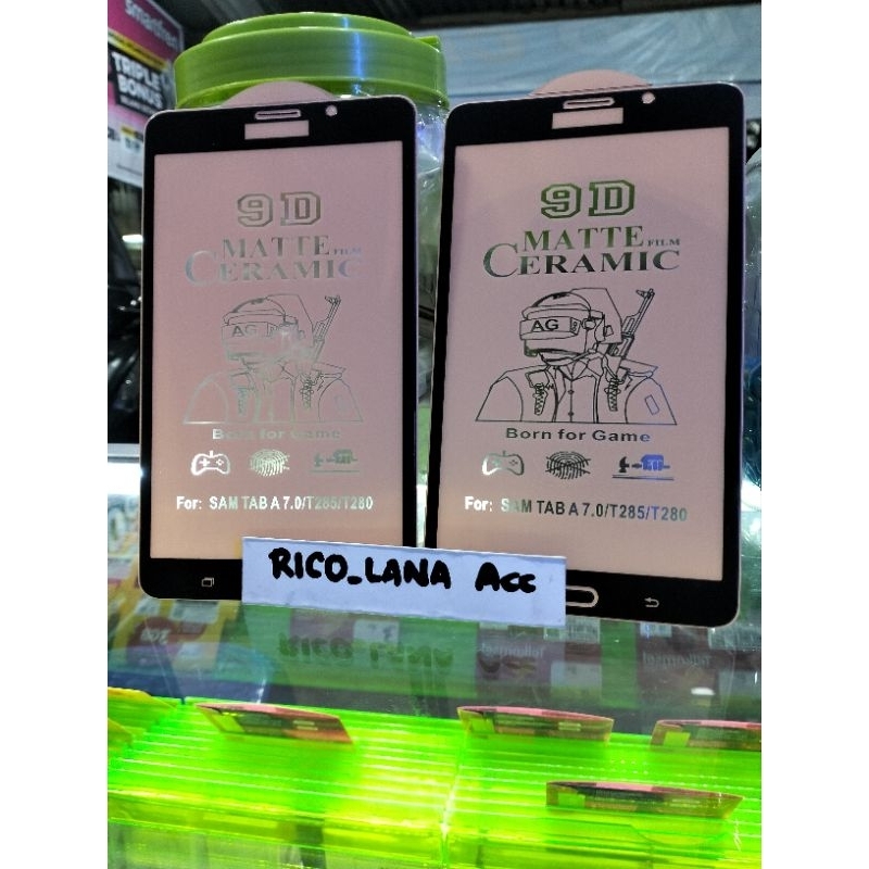 TEMPERED GLASS CERAMIC MATTE SAMSUNG TAB A7.0/T285/T280/TAB A 7.0 GROSIR MURAH