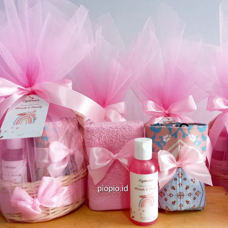 Hampers Custom Keranjang Rotan Sett Siraman | Syukuran 7 bulanan | 4 Bulanan | Siraman Pernikahan | 