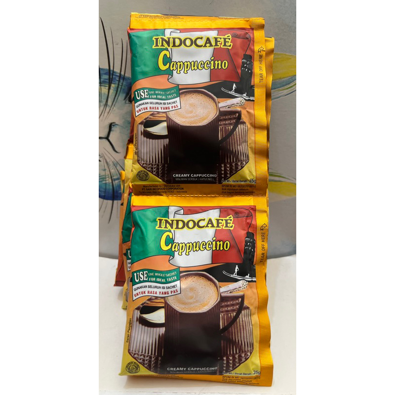 

INDOCAFE CAPPUCINO 10X25 GR