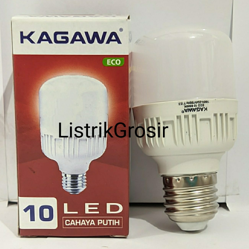 KAGAWA Lampu Led Kapsul Bohlam Tabung 10w 10 Watt By Tesla Orenchi