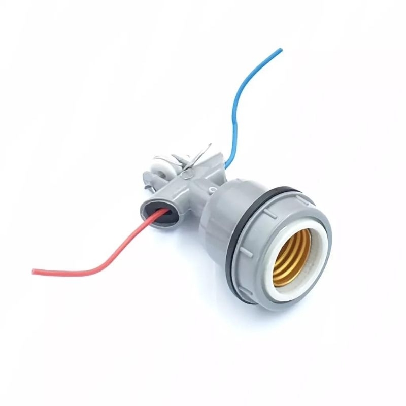 FITTING GANTUNG WD E27 +KAP LAMPU JALAN ANTI AIR