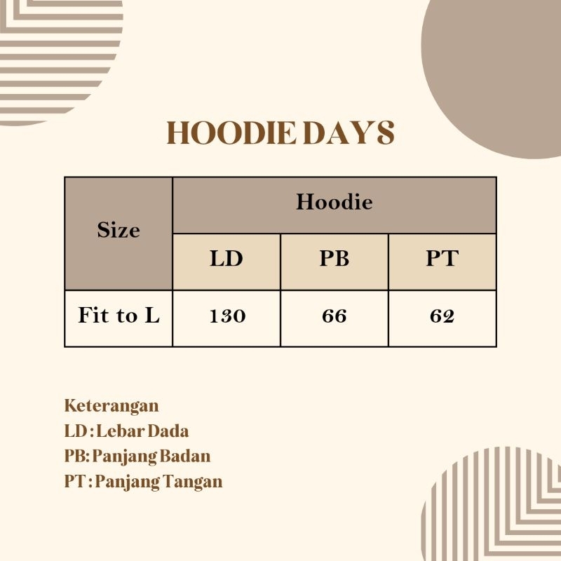 HOODIE DAYS DEWASA - Promo 10.10 Jaket Sweater Hoodie Oversize Murah Unisex Unik Nama Hari Warna Soft