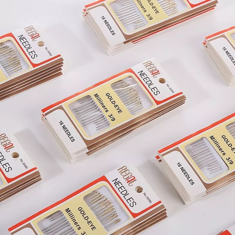 jarum jahit /jarum jahit warna emas/jarum jahit tangan/jarum jahit sulam jarum.jahit NEEDLES