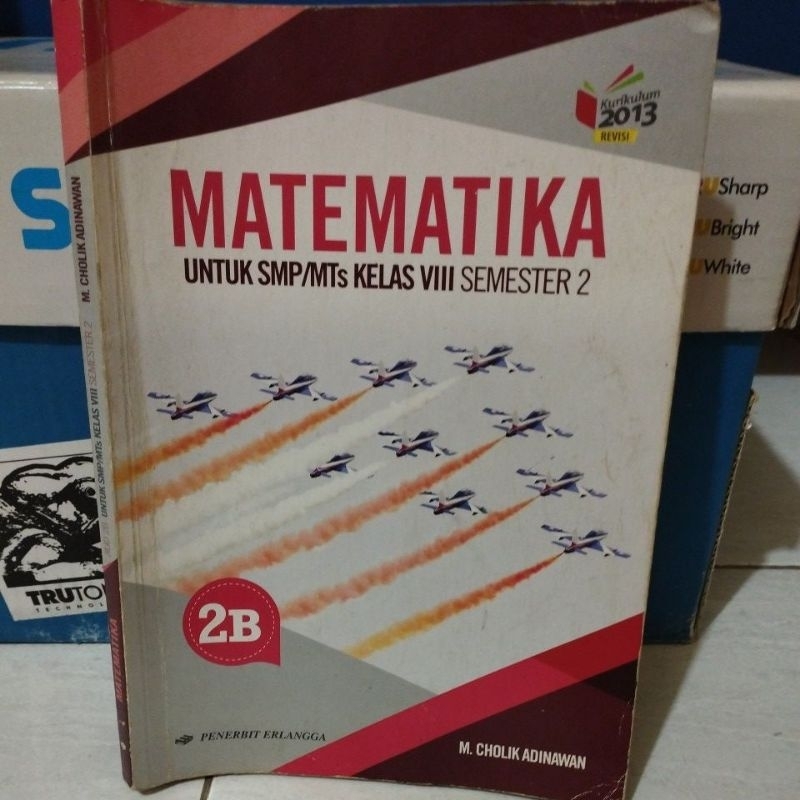 

Buku Matematika untuk SMP MTS kelas 8 semester 2, 2B