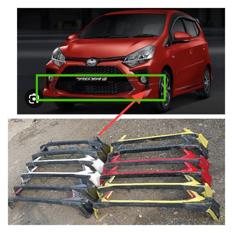 BODYKIT DEPAN AGYA GR SPORT 2022