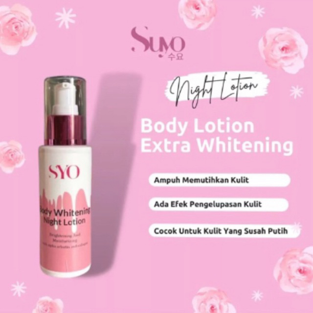 SUYO EXTRA WHITENING HANDBODY MALAM