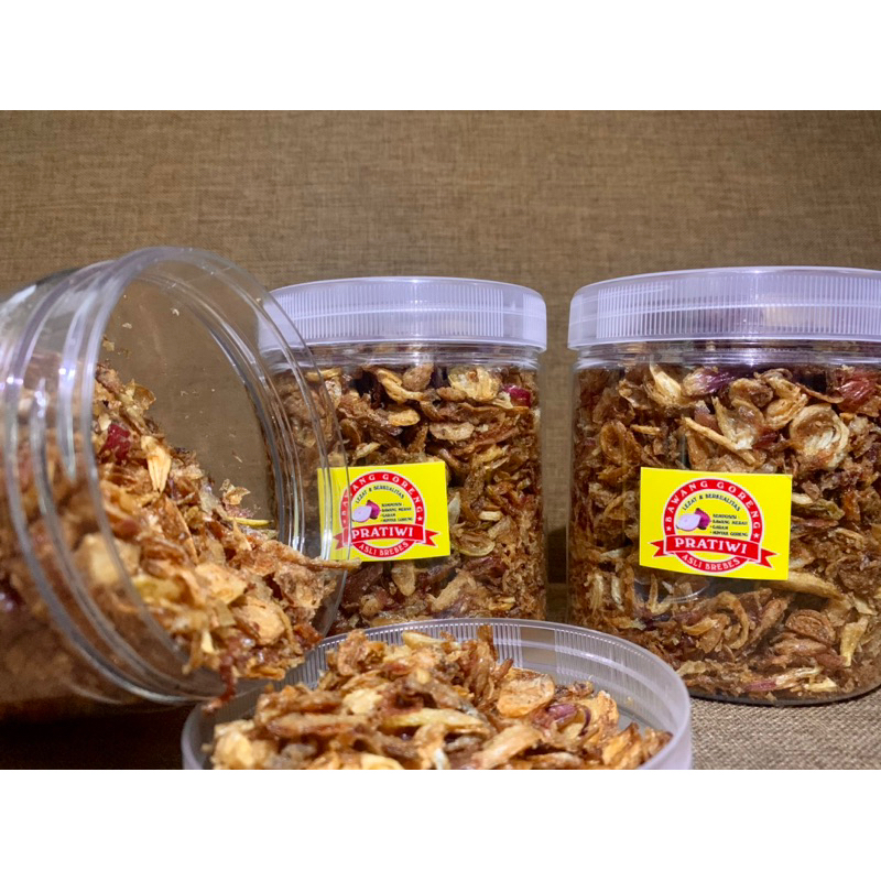 

Bawang Goreng Pratiwi (Asli Brebes) 200gr